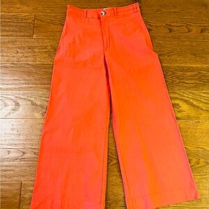 Maeve Rust Wide Leg Pants